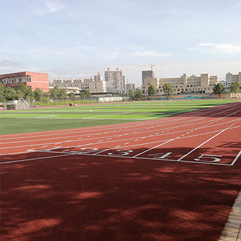 宜春市上高县塔下小学透气型跑道